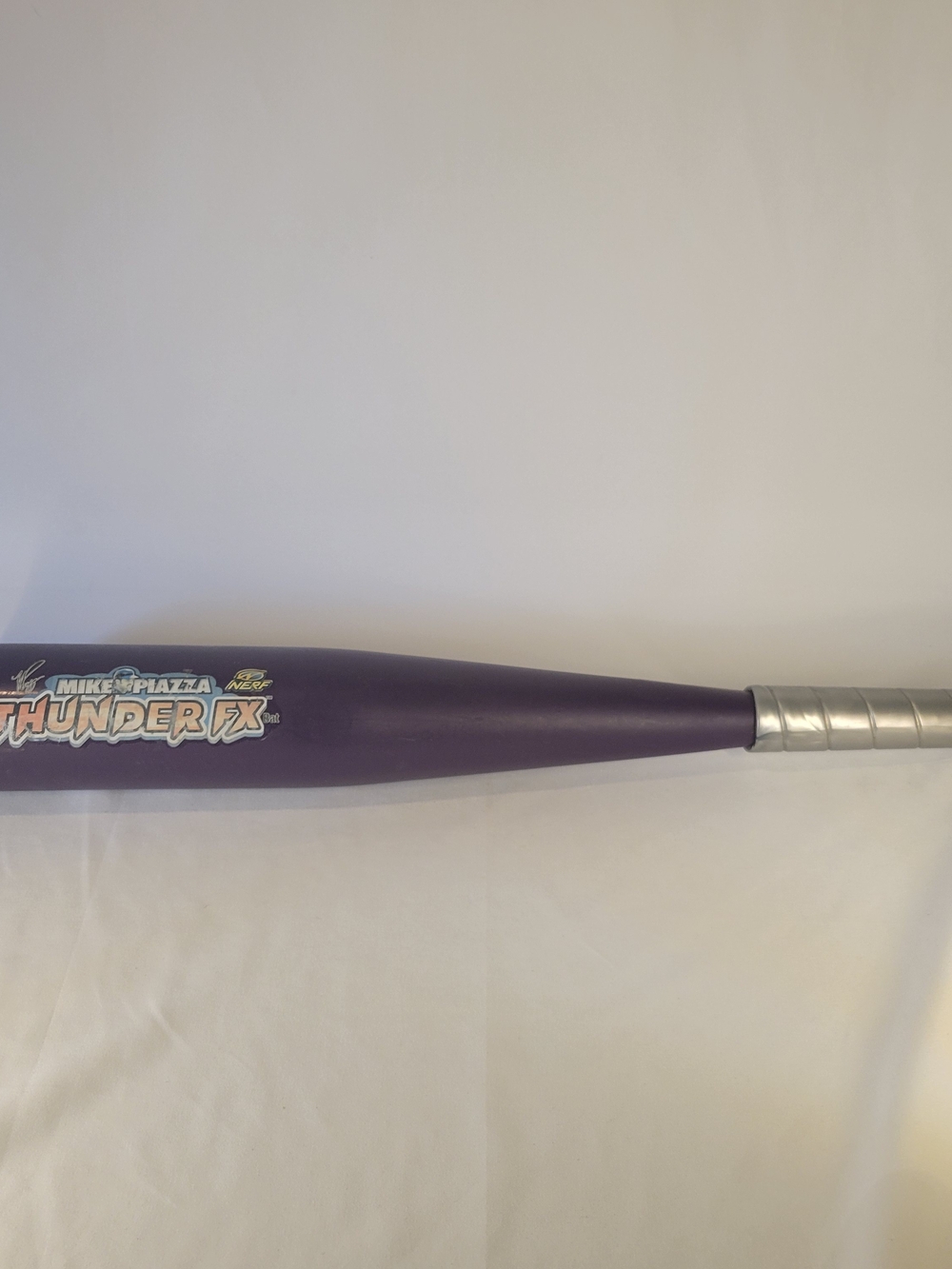 Nerf Thunder FX Baseball Bat Mike Piazza Purple Hasbro 2002 Vintage Sports bat